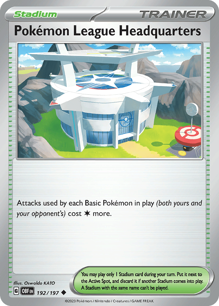 Obsidian Flames - Pokemon League Heaquarters