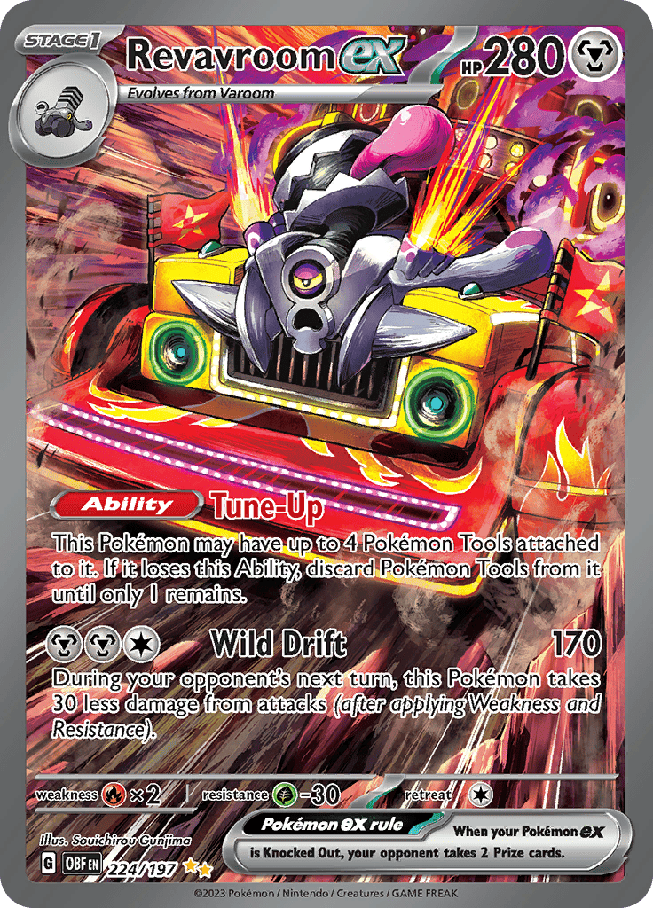 Obsidian Flames - Revavroom Ex