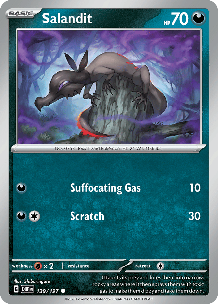 Obsidian Flames - Salandit