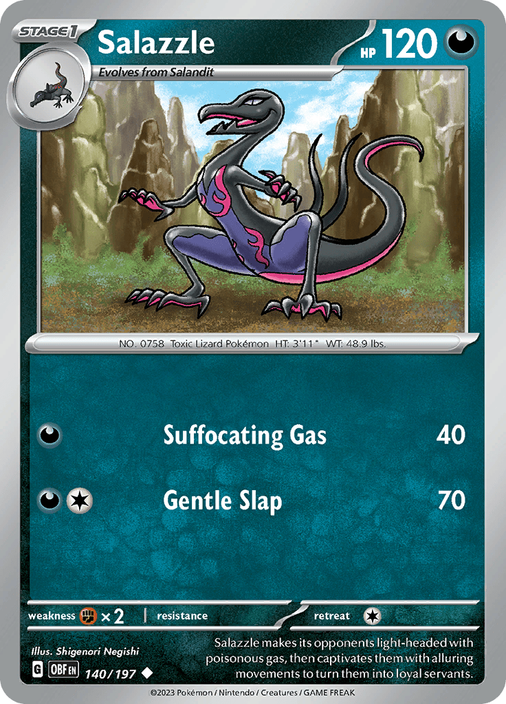 Obsidian Flames - Salazzle