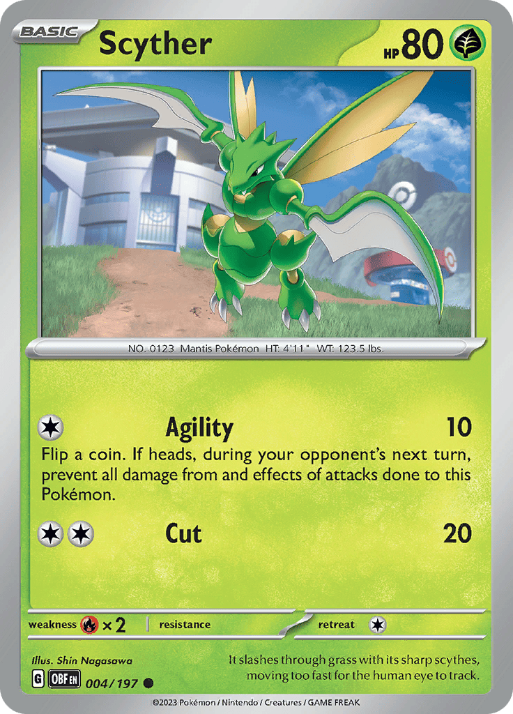 Obsidian Flames - Scyther