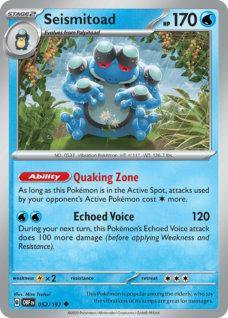 Obsidian Flames - Seismitoad