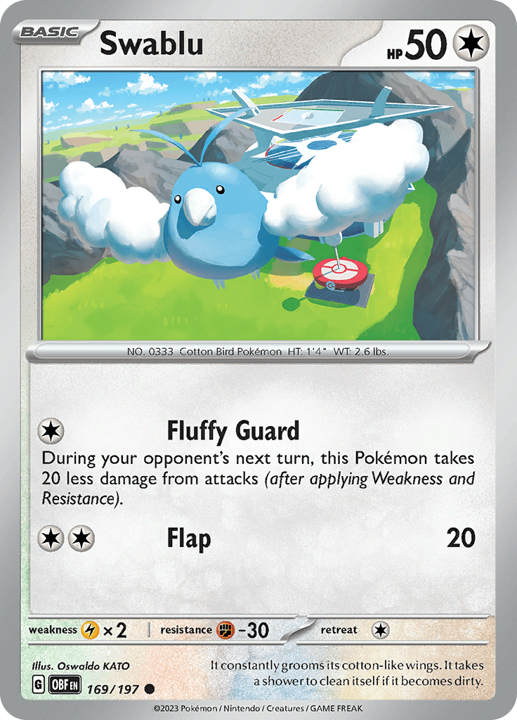Obsidian Flames - Swablu