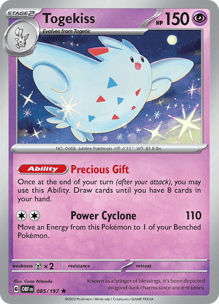 Obsidian Flames - Togekiss