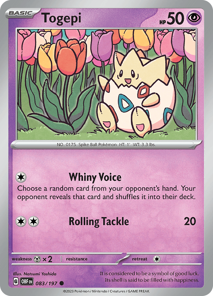 Obsidian Flames - Togepi