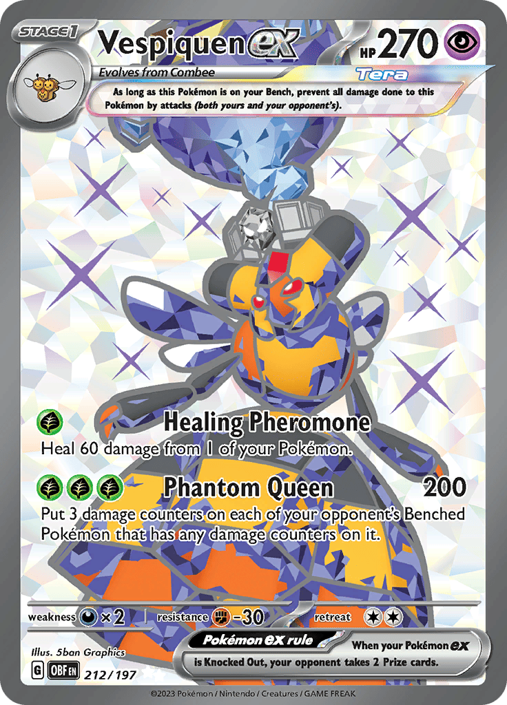 Obsidian Flames - Vespiquen Ex
