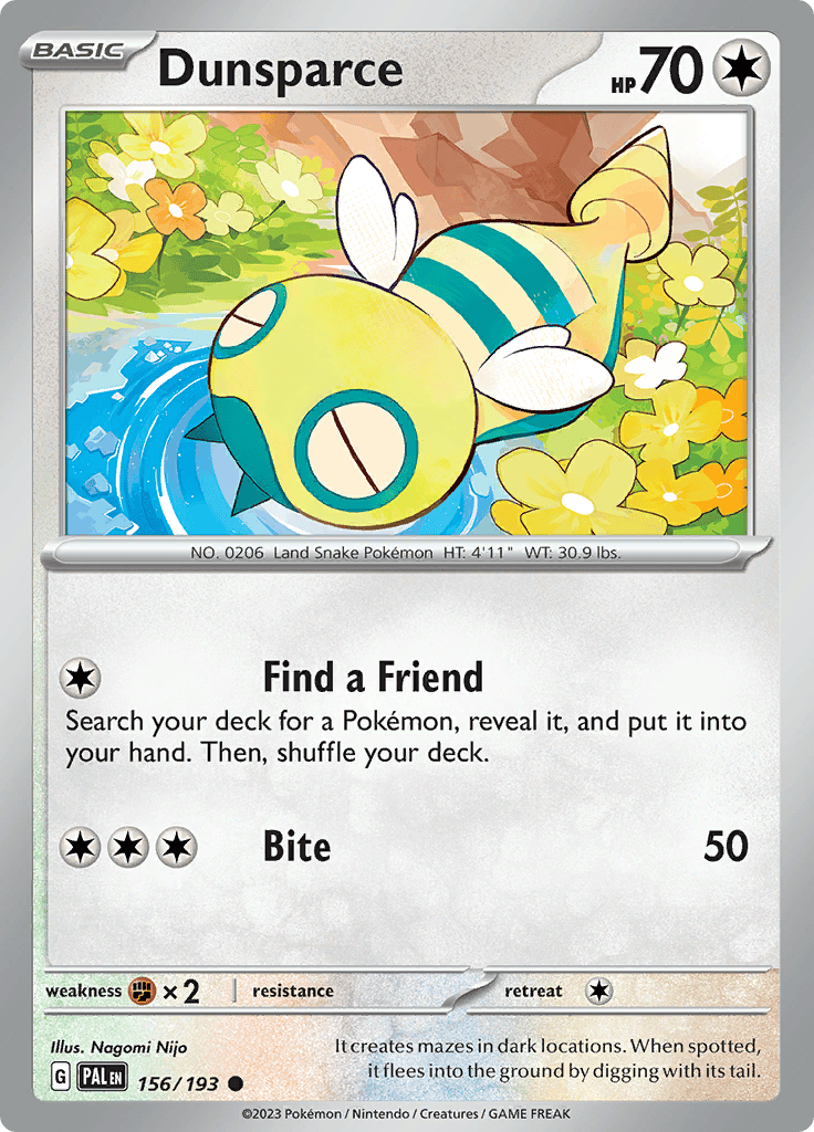 Paldea Evolved - Dunsparce