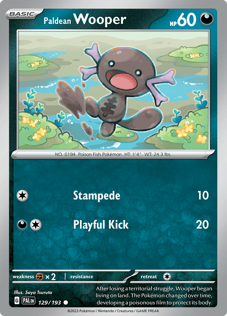 Paldea Evolved - Paldean Wooper 