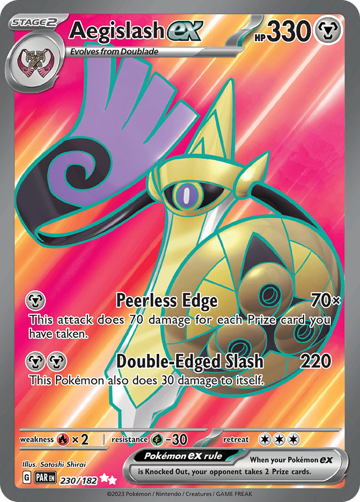 Paradox Rift - Aegislash Ex