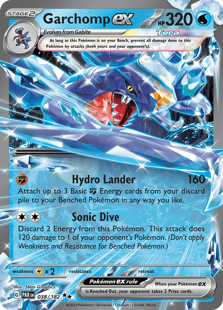 Paradox Rift - Garchomp Ex