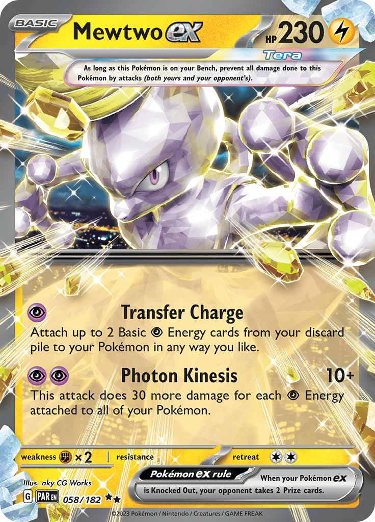 Paradox Rift - Mewtwo Ex