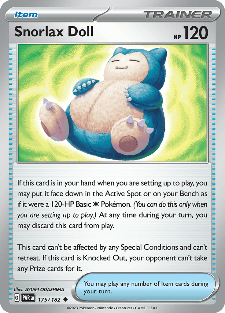 Paradox Rift - Snorlax Doll