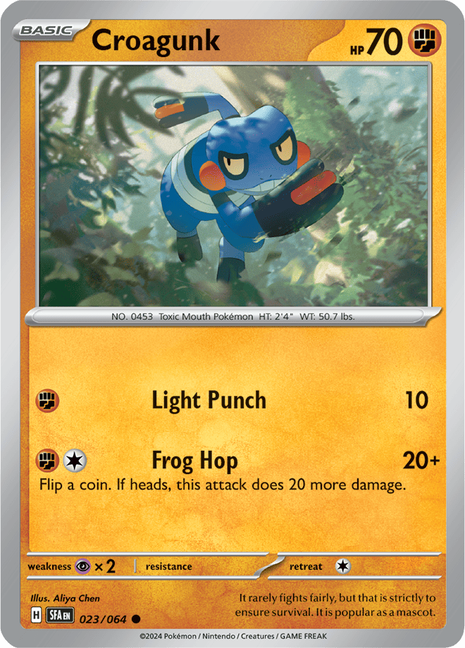 Shrouded Fable - Croagunk
