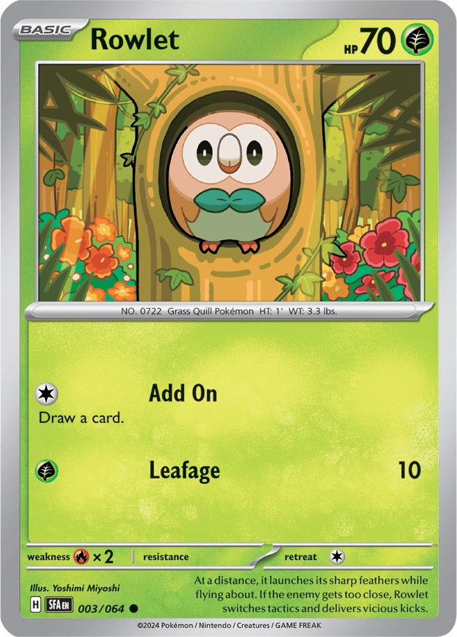 Shrouded Fable - Rowlet