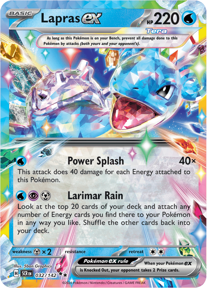 Stellar Crown - Lapras Ex