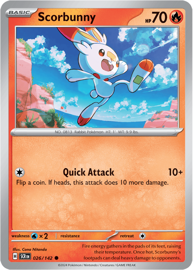 Stellar Crown - Scorbunny
