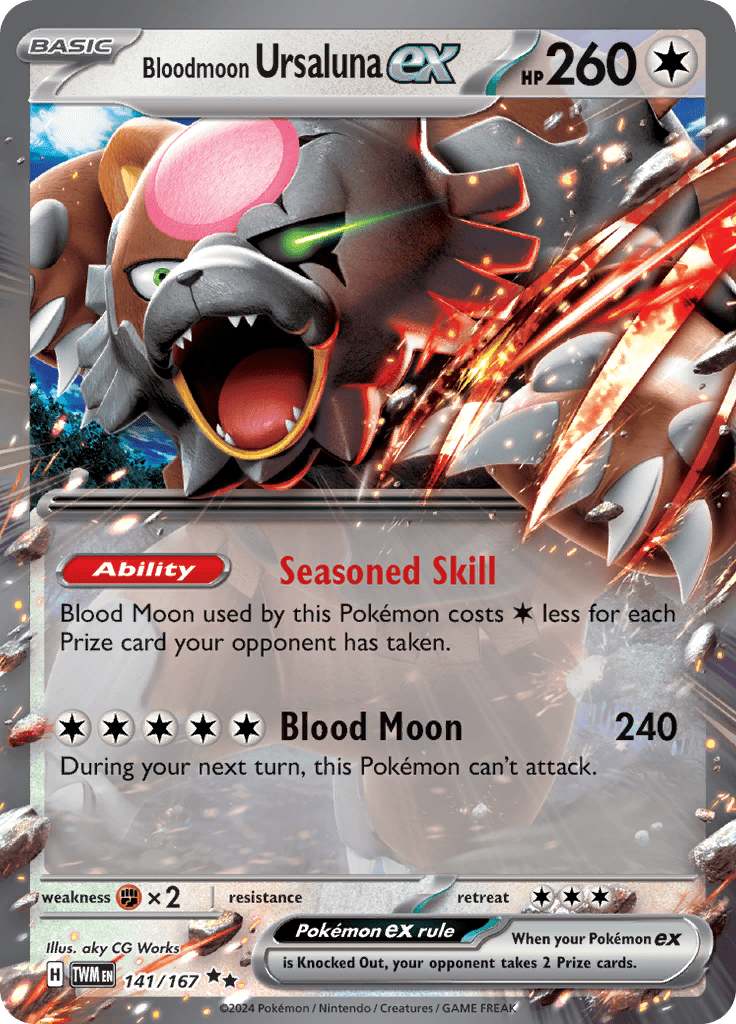 Twilight Masquerade - Bloodmoon Ursaluna Ex