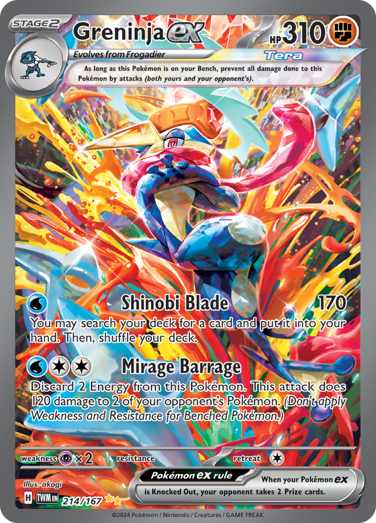 Twilight Masquerade - Greninja Ex