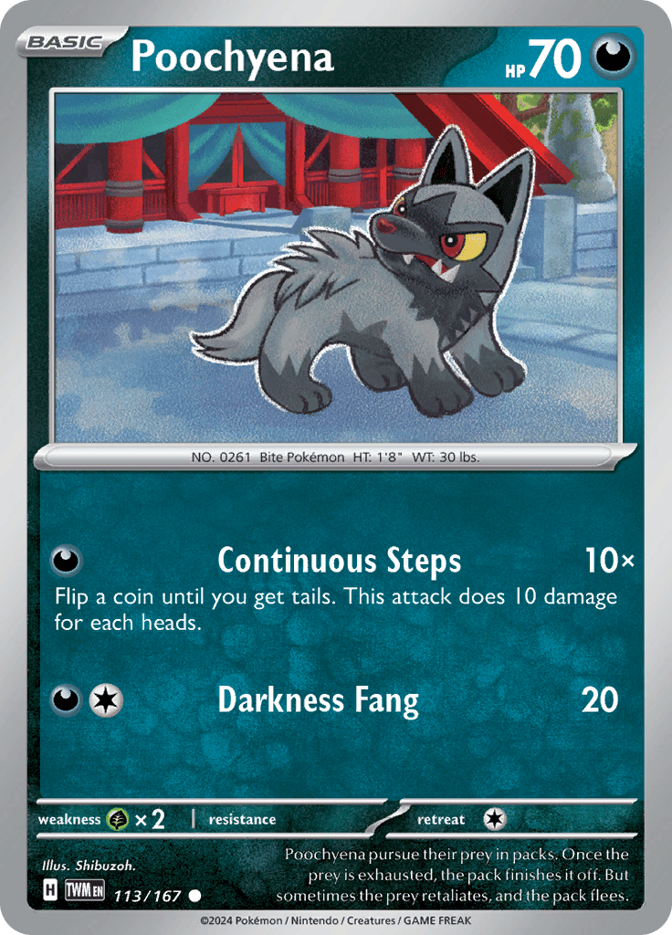 Grimer Twilight Masquerade - Poochyena