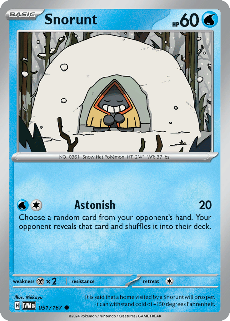 Twilight Masquerade - Snorunt