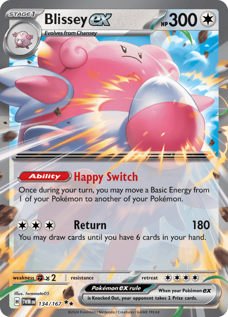Twilight Masquerade - Blissey Ex