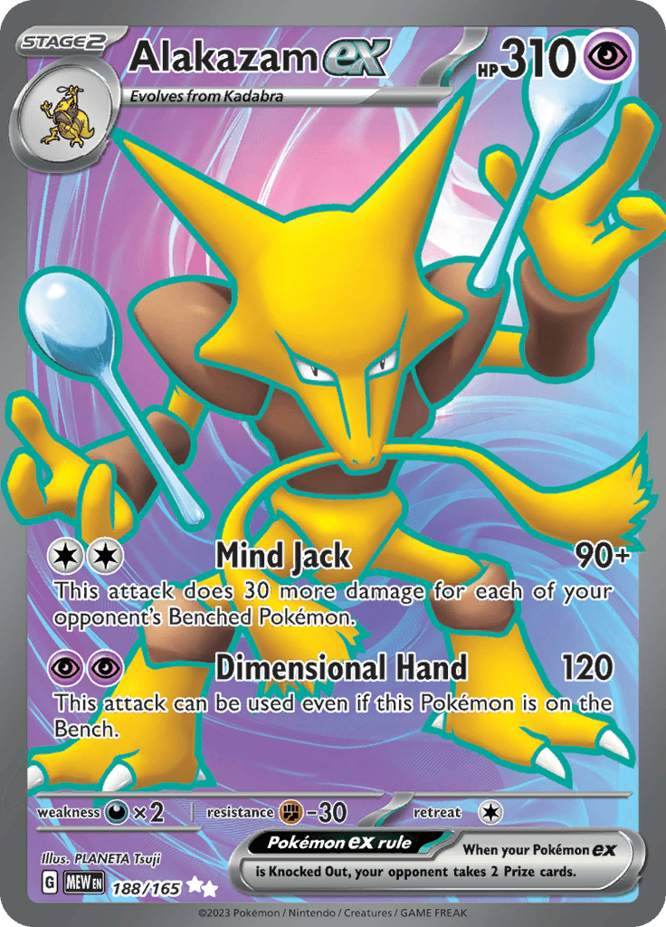 151 - Alakazam Ex