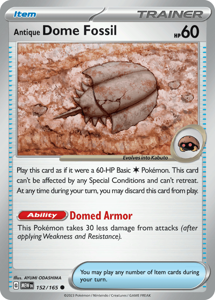 151 - Antique Dome Fossil