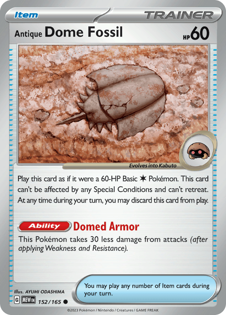151 - Antique Dome Fossil