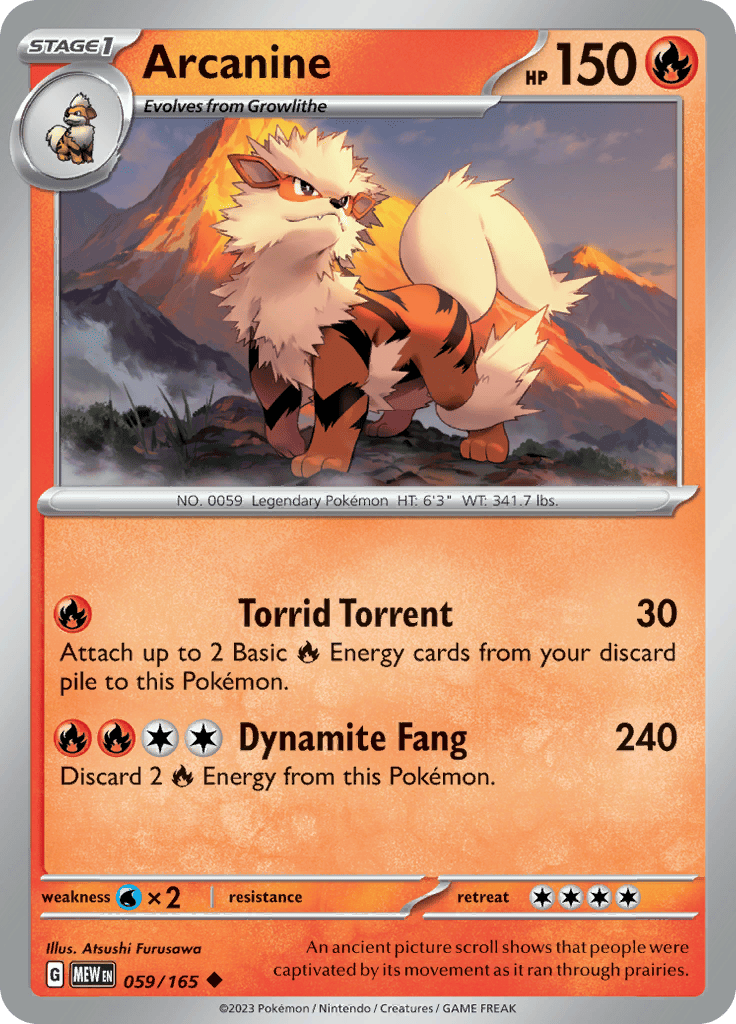 151 - Arcanine