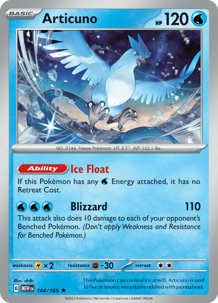 151 - Articuno