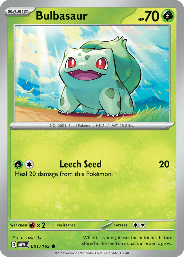 151 - Bulbasaur