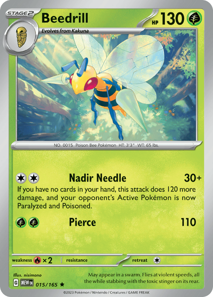 151 - Beedrill