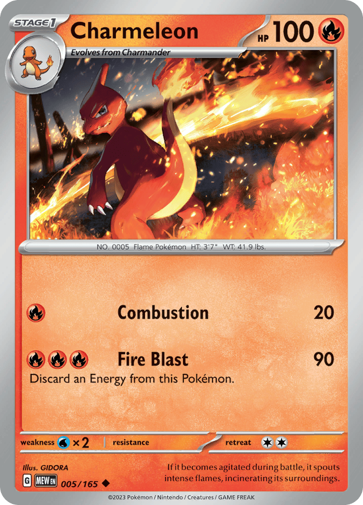 151 - Charmeleon