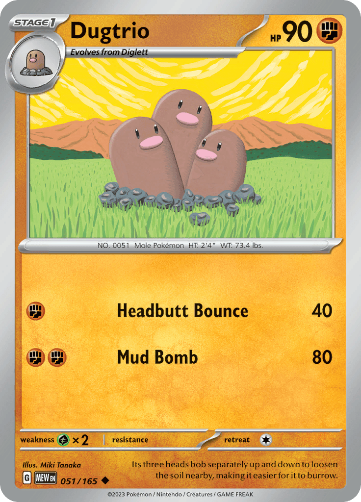151 - Dugtrio