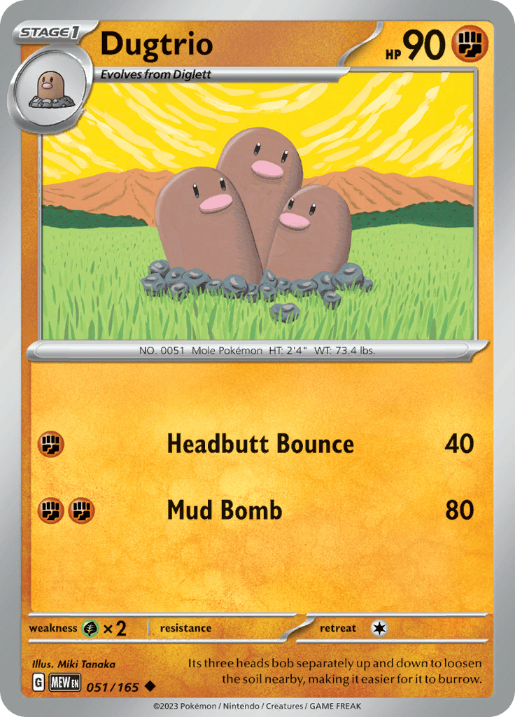 151 - Dugtrio