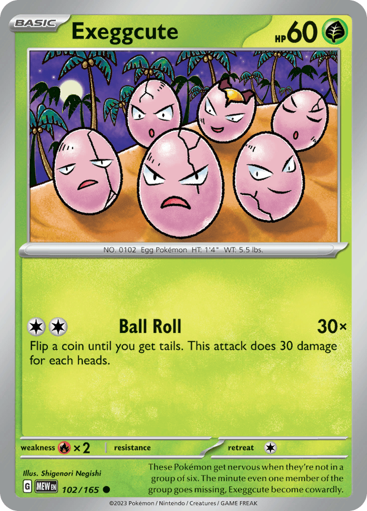 151 - Exeggcute