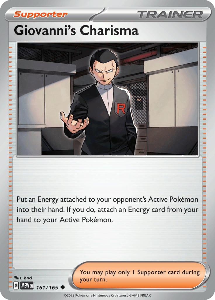 151 - Giovanni's Charisma