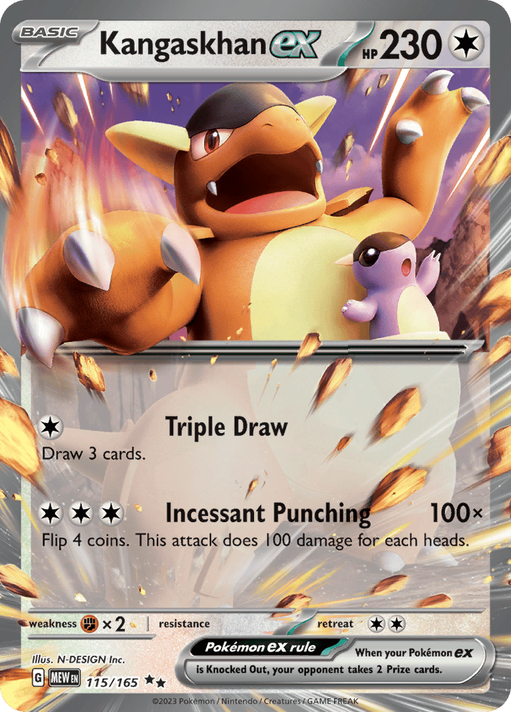 151 - Kangaskhan Ex