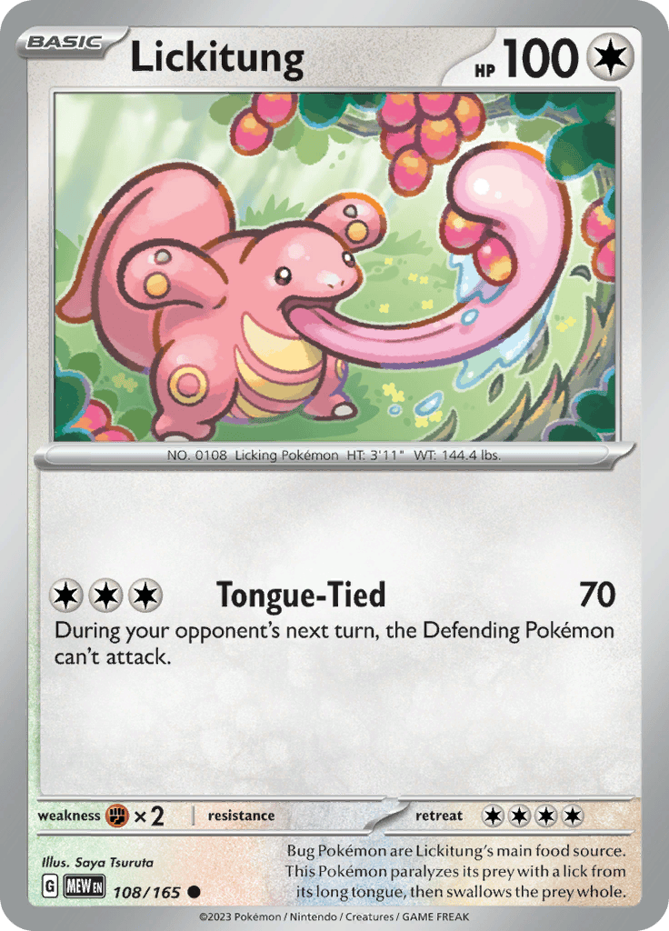 151 - Lickitung