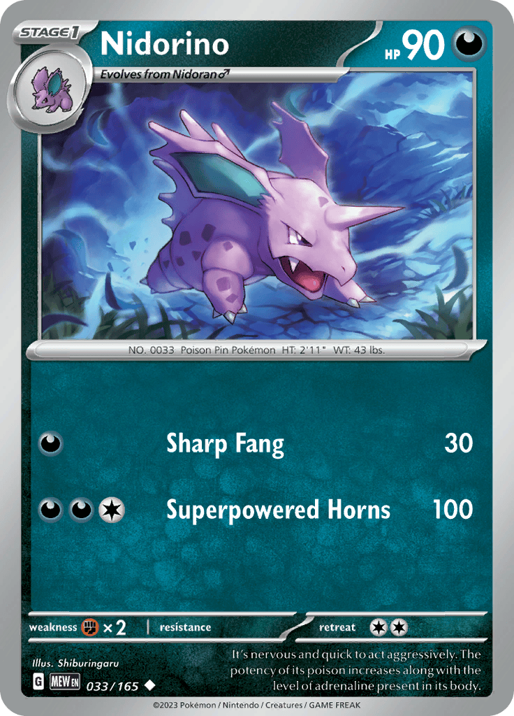 151 - Nidorino
