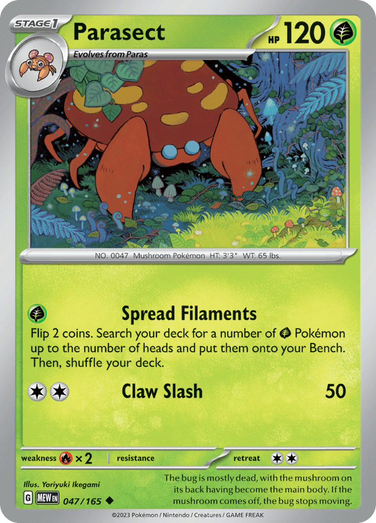 151 - Parasect