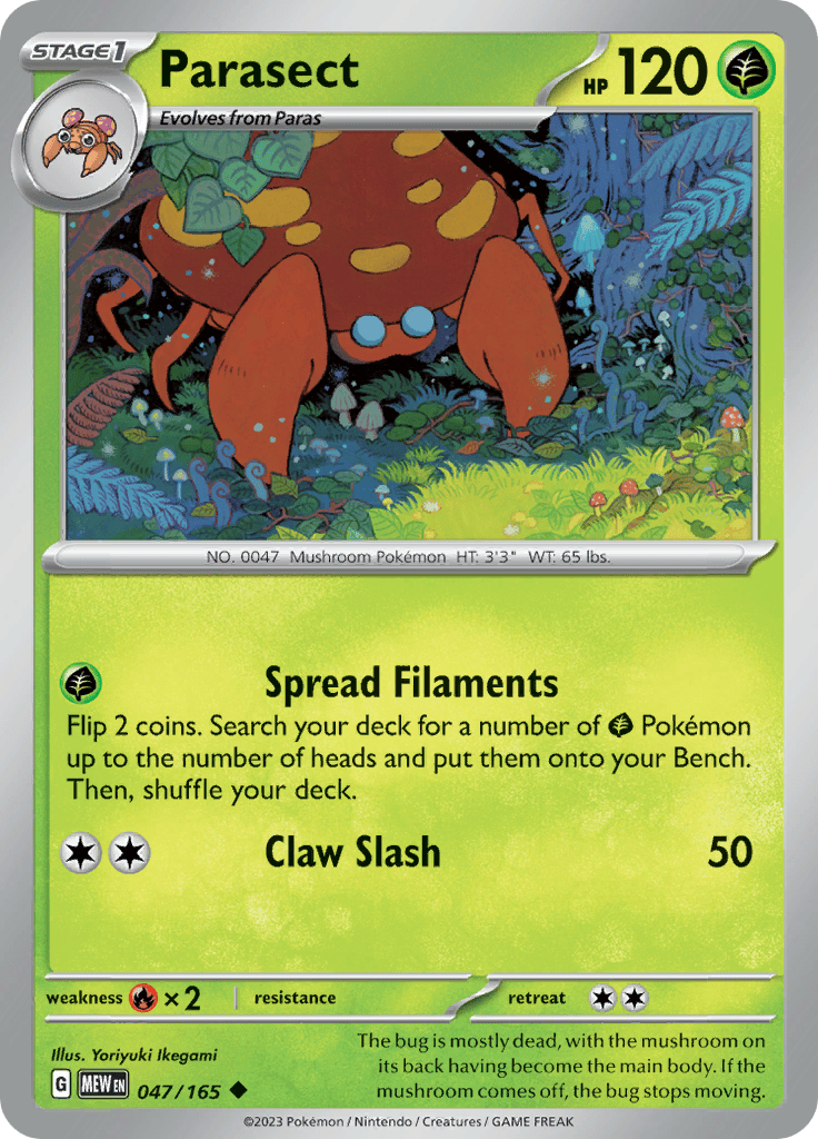 151 - Parasect