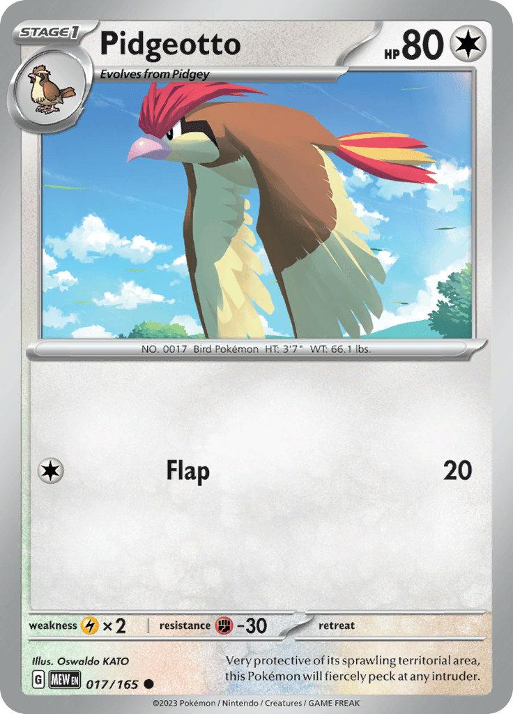 151 - Pidgeotto