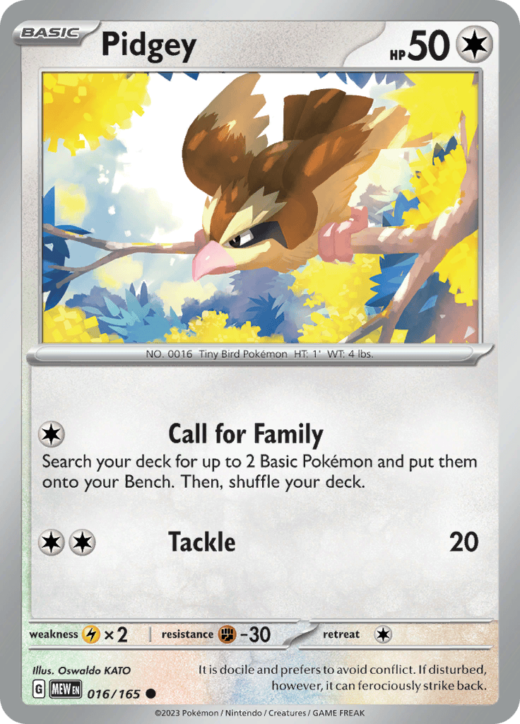 151 - Pidgey
