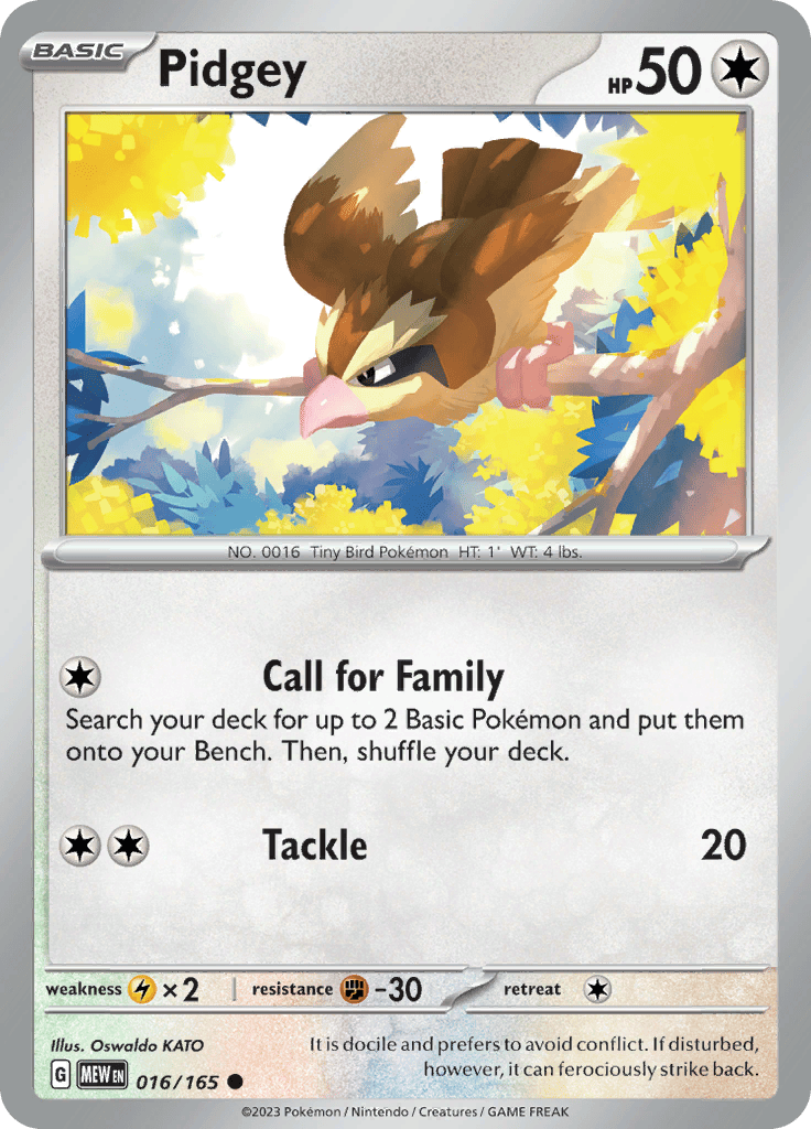 151 - Pidgey