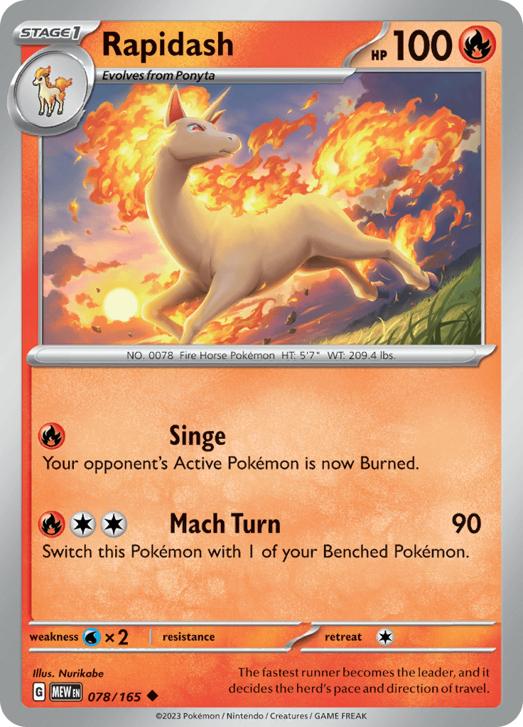 151 - Rapidash