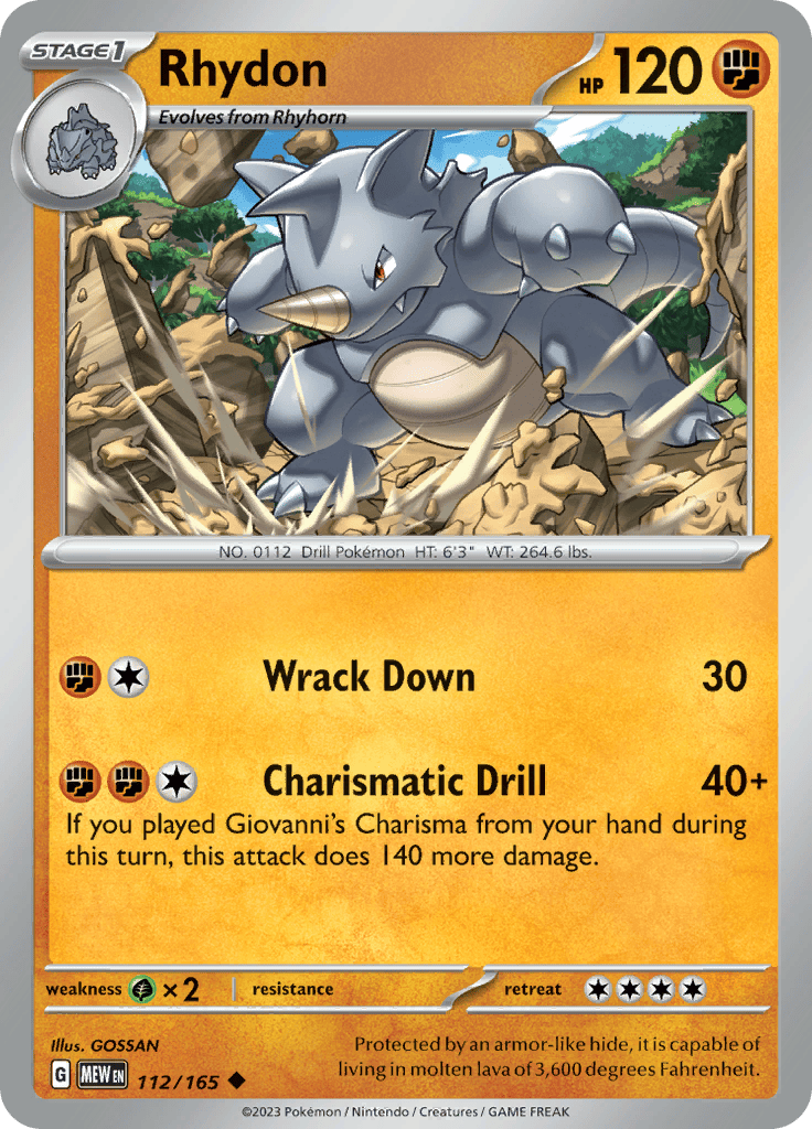 151 - Rhydon