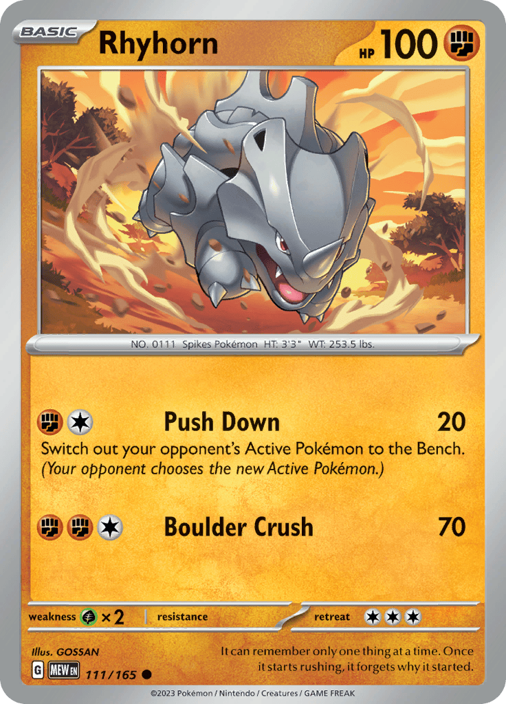 151 - Rhyhorn