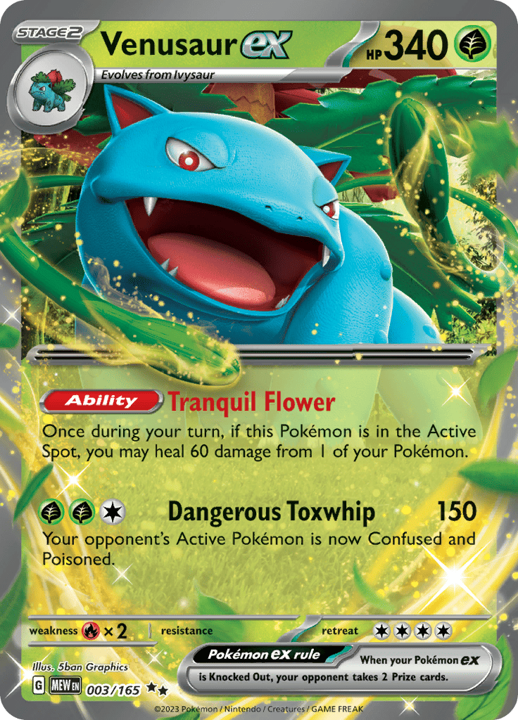 151 - Venusaur Ex