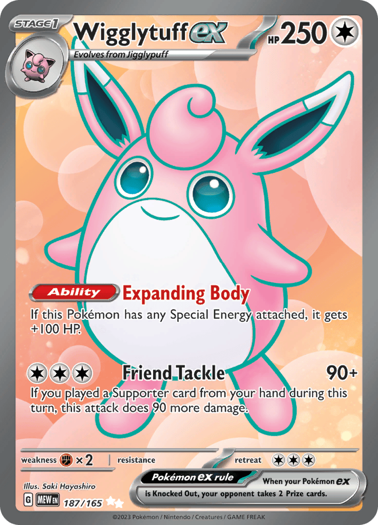 151 - Wigglytuff Ex